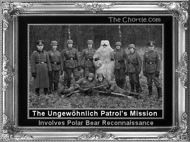 The Ungew&ouml;hnlich patrol's mission involves polar bear reconnaissance